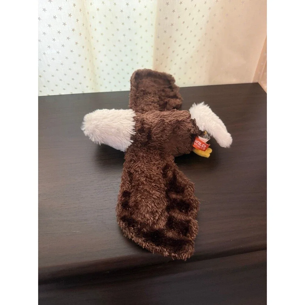 Wild Republic Huggers Wristband Plush Eagle Bird 7